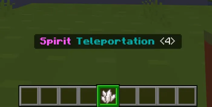 Предмет магии в инвентаре