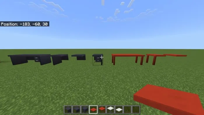 Столы из аддона