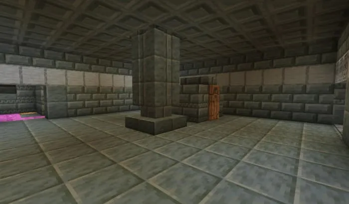 Пустая комната из камня