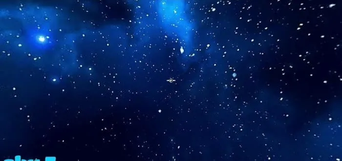 Космическое небо и звезды