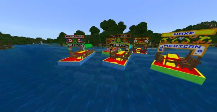 Мексиканские лодки