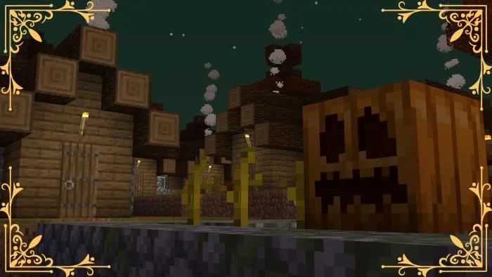 Тыква и домик