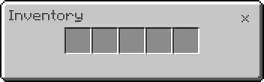 Слоты инвентаря дрона