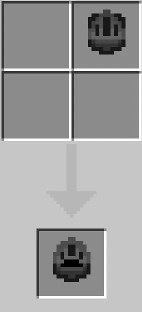 Крафт открытого усиленного шлема