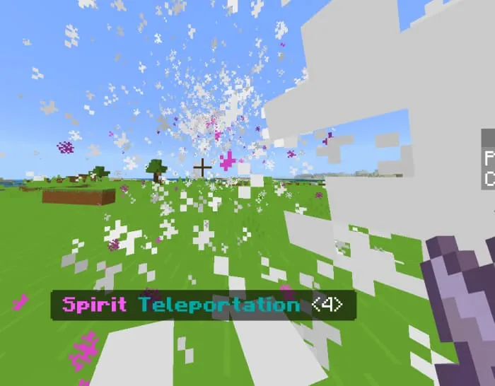 Частицы после телепортации