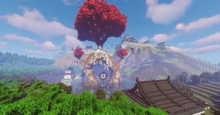 Огромное дерево