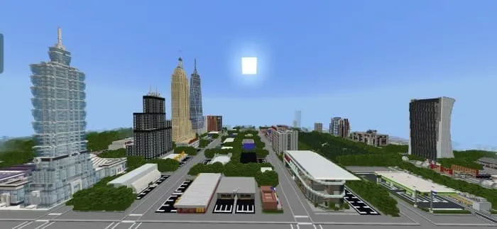 Город с другого ракурса