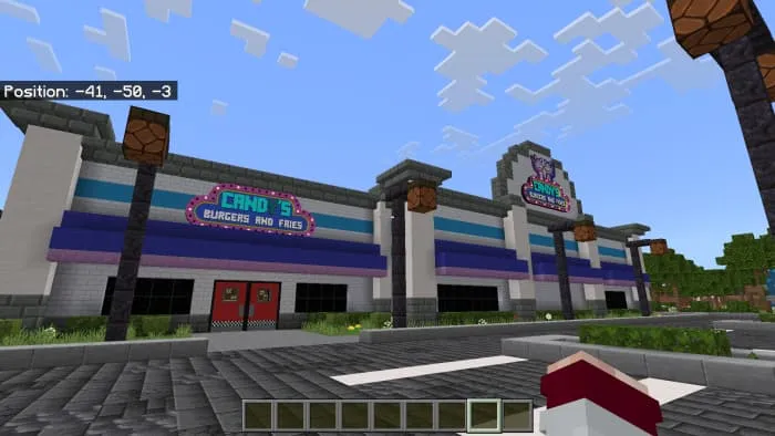 Бургерная с другого ракурса