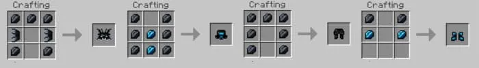 Крафт брони водяного дракона