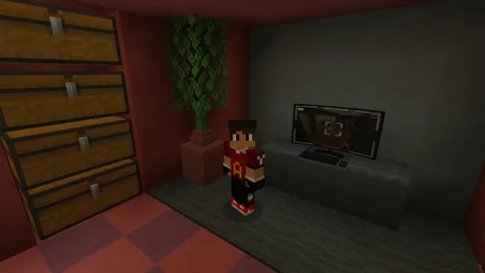 Комната с компьютером