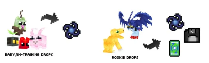 Дроп дигимонов