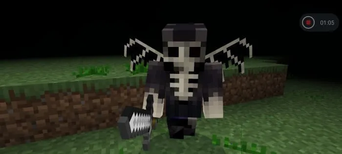 Моб смерть с мечом