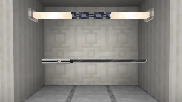 Катана с белой рукояткой