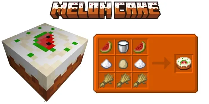 Крафт арбузного торта