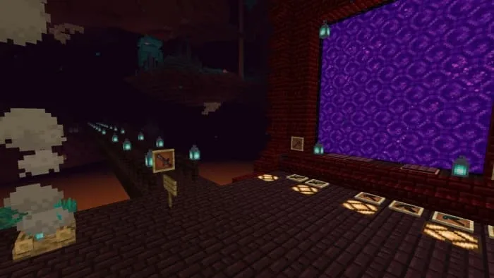 Мост возле портала