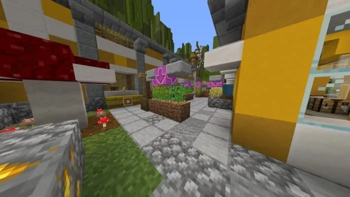 Ферма ресторана во дворе