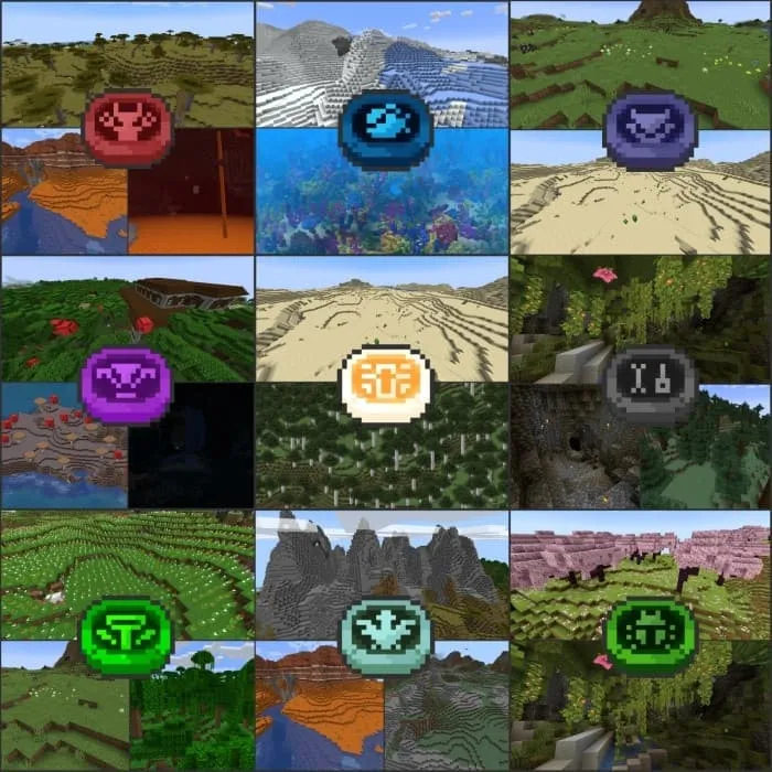 Группы данных дигимонов