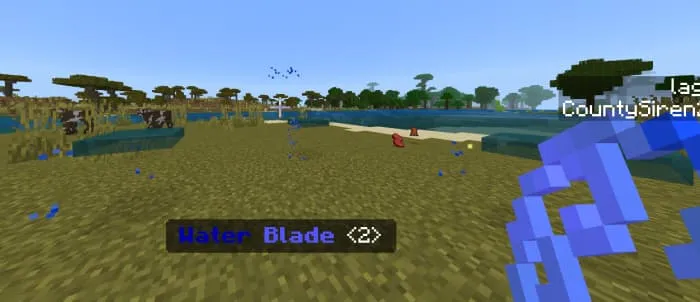 Способность водяного клинка