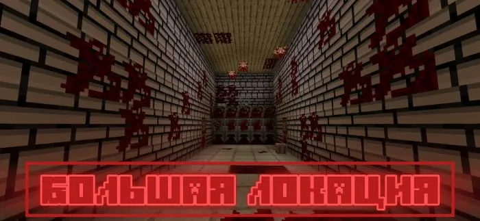 Коридор дома из кирпича