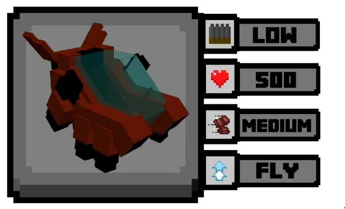 Статистика нападающего меха