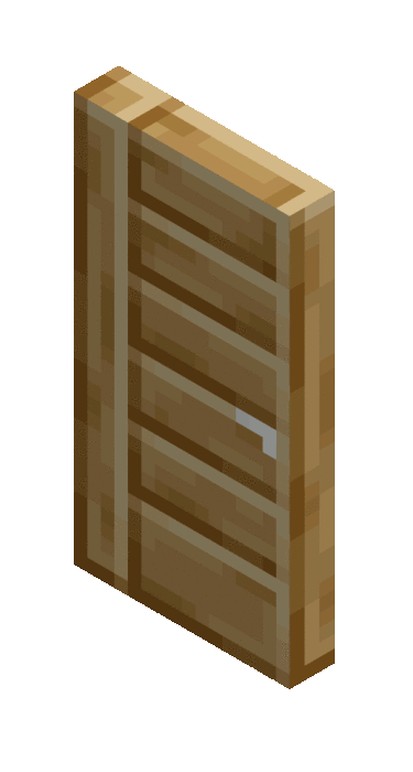 Вид прочной двери