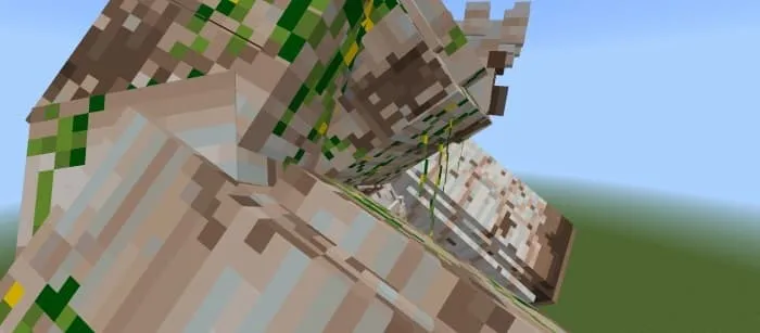 Мутант голем с правой стороны