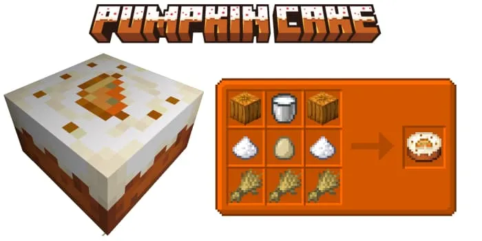 Крафт тыквенного торта