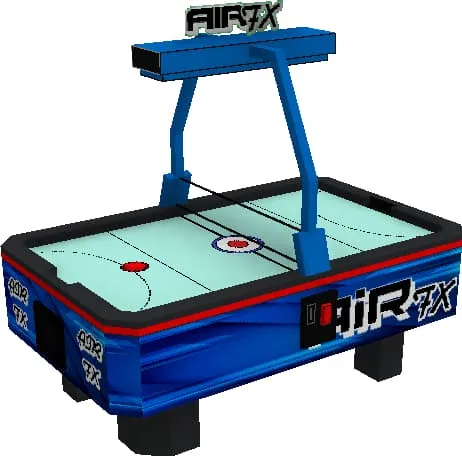 Автомат с аэрохоккеем