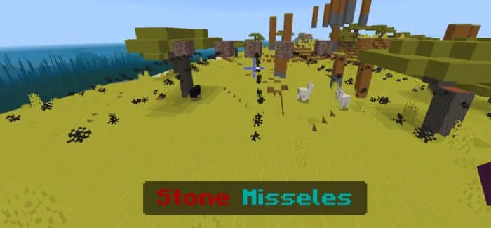 Использование способности каменных ракет