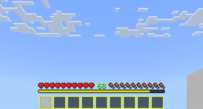 Желтая панель быстрого доступа