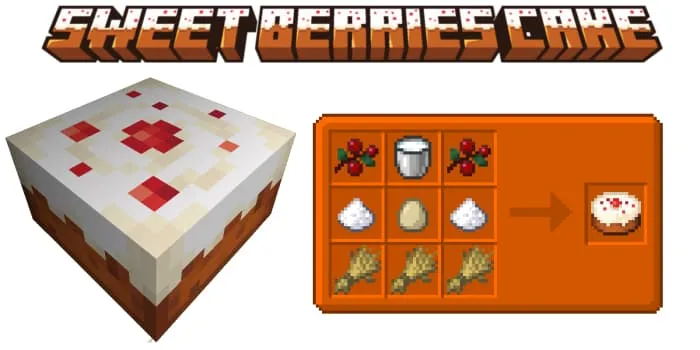 Крафт торта со сладкими ягодами