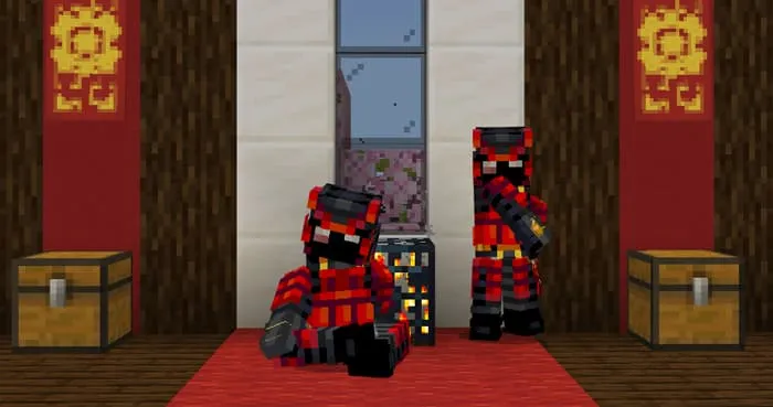 Солдаты самураи в структуре