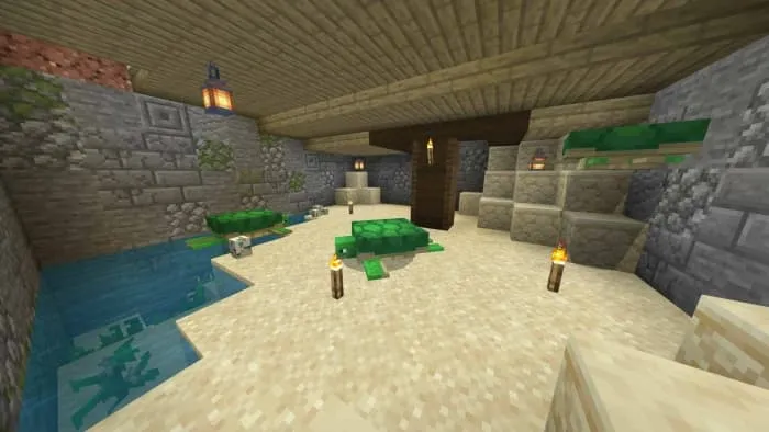 Пещера с черепахами