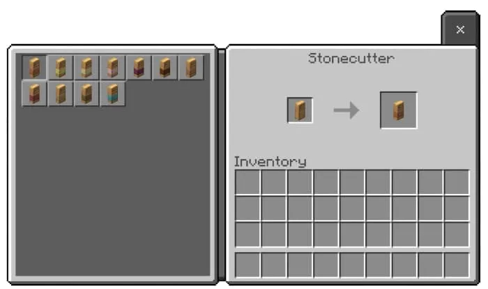 Крафт различных вариантов каркаса