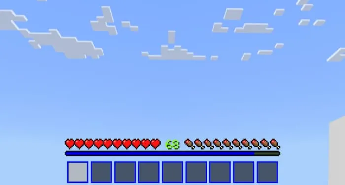 Синяя панель быстрого доступа