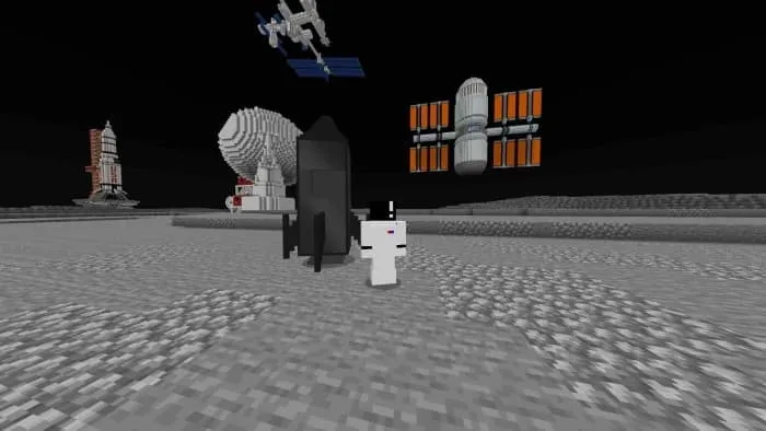 Игрок в скафандре