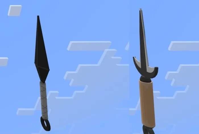 Кунай от первого лица