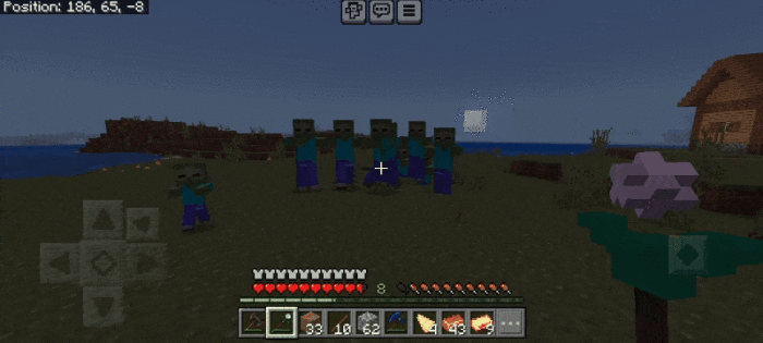 Посох бури против зомби