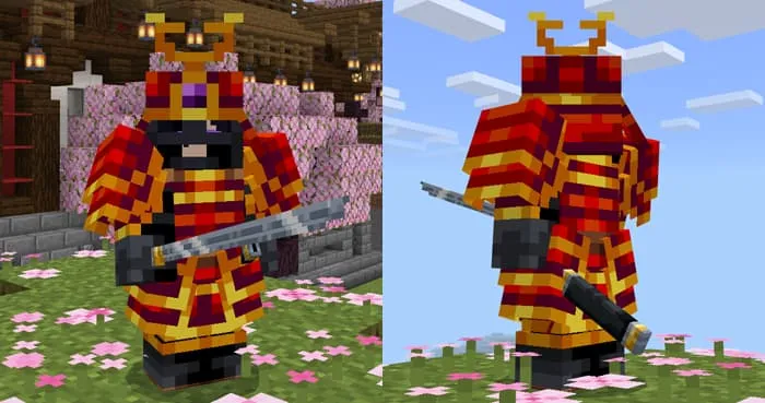 Красная броня самурая