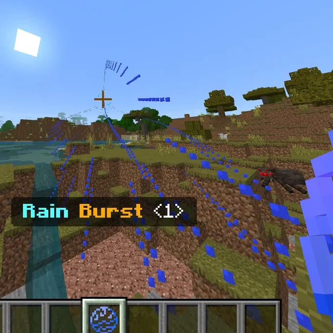 Способность дождевого залпа