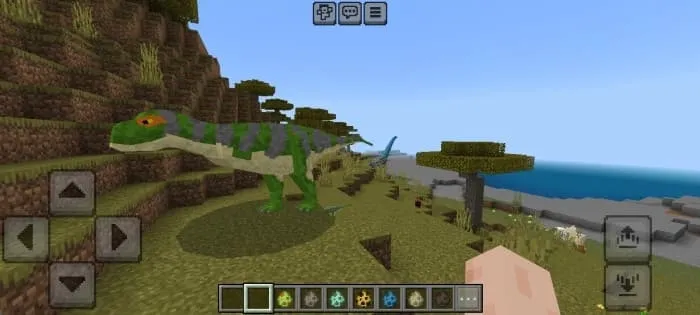 Динозавр в саване