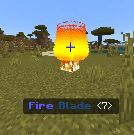 Способность огненного клинка