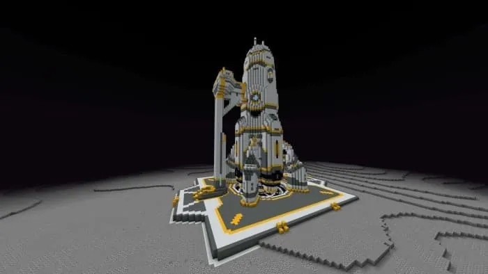 Огромная ракета