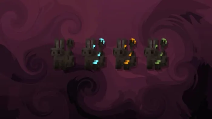 Кролики из песка душ