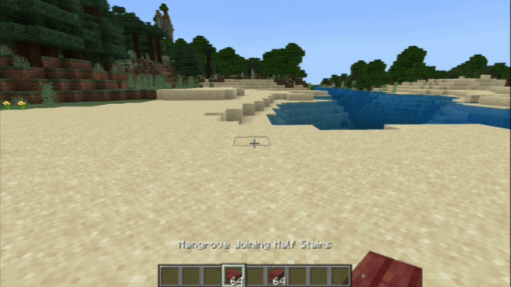 Создание полублока