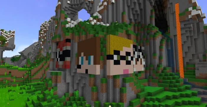 Гора с лицами