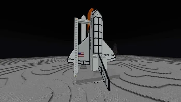 Постройка в виде Челленджера