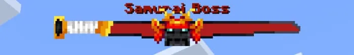 Полоска здоровья босса самурая