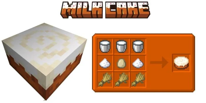 Крафт молочного торта