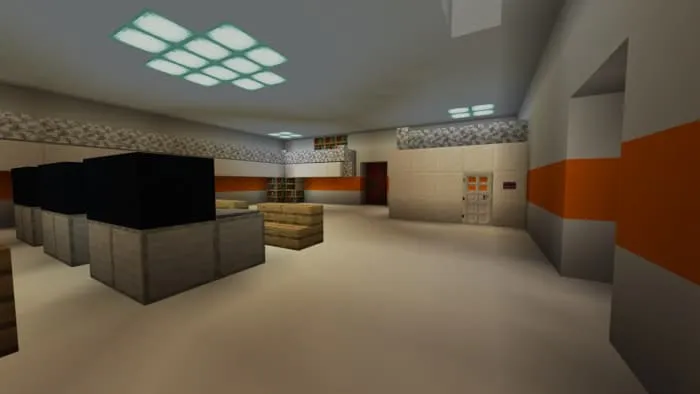 Зал с техникой